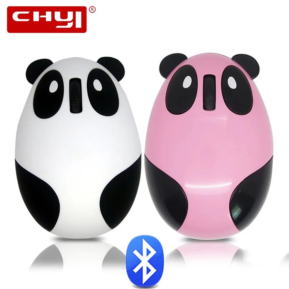 

Bluetooth Wireless Mouse Computer Optical Cute Cartoon Panda Design 1200DPI Gaming For Kids