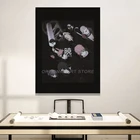 Akatsuki черная эстетика Аниме Холст художественная картина плакат домашний Декор Спальня Кабинет гостиная картины Декоративные принты
