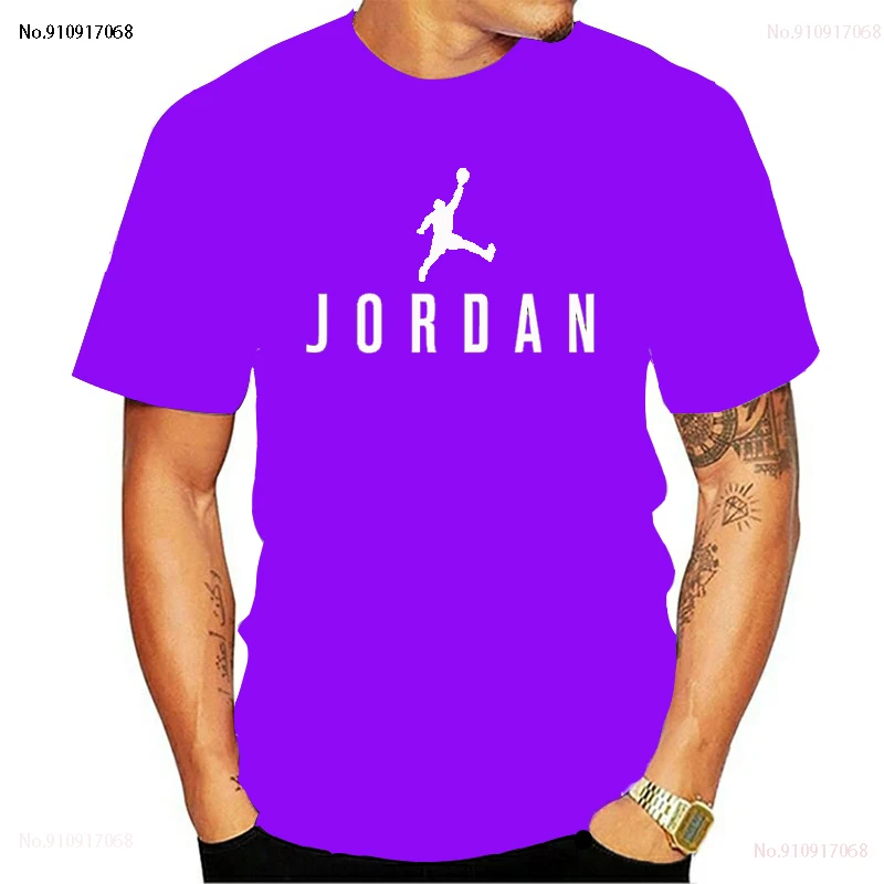 

2021 New men's T-shirt high quality jordan-23 brand printed 100% Polyester round neck short sleeve T-shirt cool men's wear