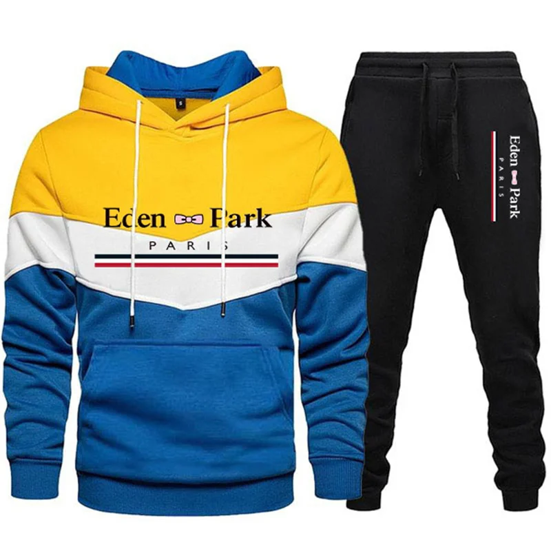 

2021 Autumn And Winter New Products Hot Sale Men's Suit Sportswear 2-Piece Hoodie And Pants Ensemble Jogging Homme Deux Pieces