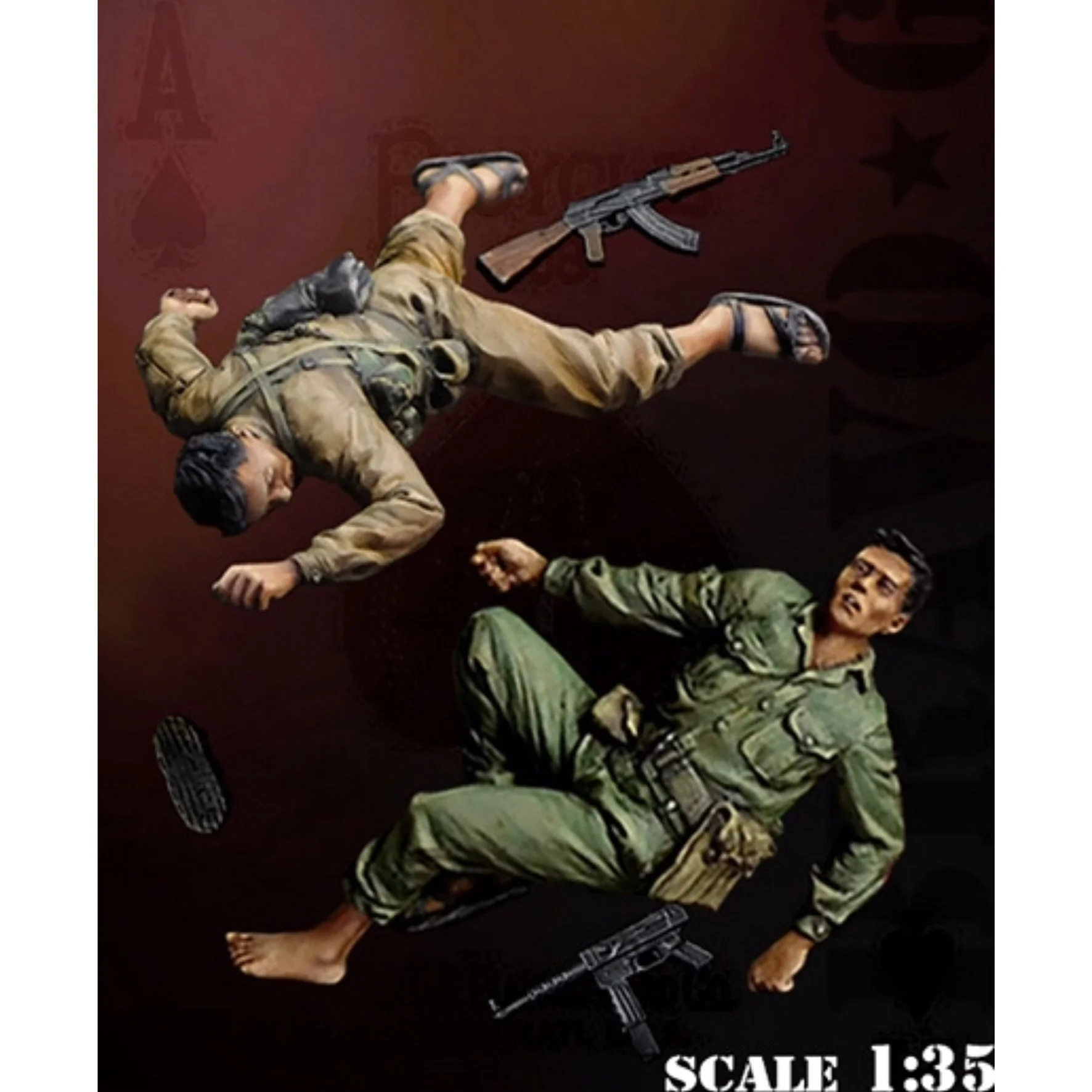 

1/35 Resin Model Figure GK， Unassembled and unpainted kit