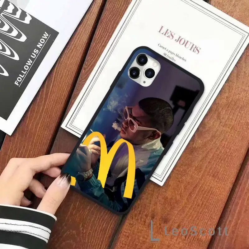 

Yo Perreo Sola Bad Bunny Maluma Phone Case for iPhone 11 12 pro XS MAX 8 7 6 6S Plus X 5S SE 2020 XR Soft silicone
