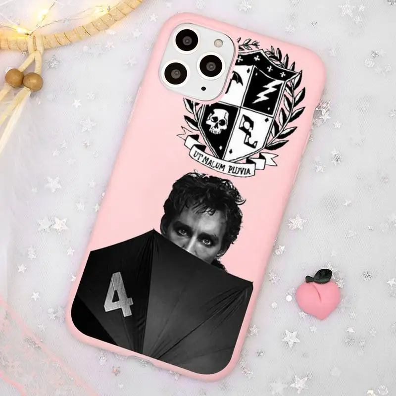 

Umbrella Academy luxury Phone Case coque capa Candy Color for iPhone 11 12 mini pro XS MAX 8 7 6 6S Plus X SE 2020 XR