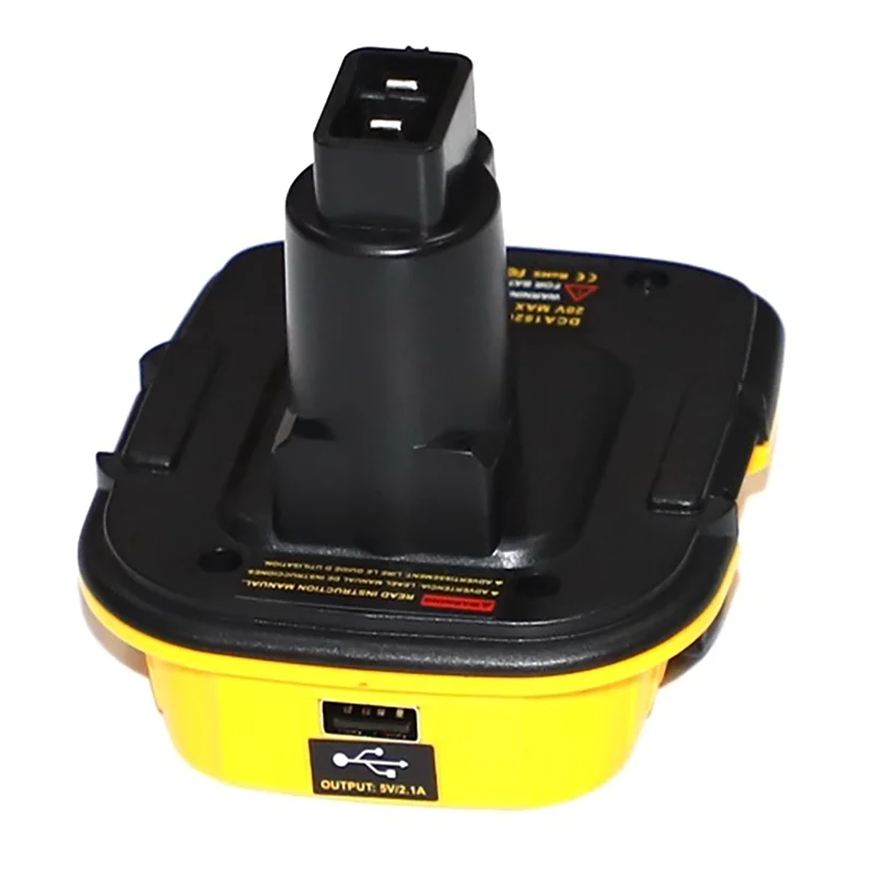DCA1820 батарея адаптер USB выход для Dewalt DC9096 Ni-cd Ni-MH аккумуляторные инструменты совместим с 20 в Макс литий-ионная батарея DCB200