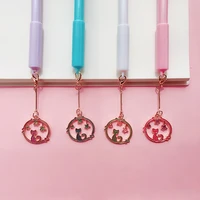 20pcs creative pendants small fresh pendants gel pens student stationery wholesale kawaii school supplies