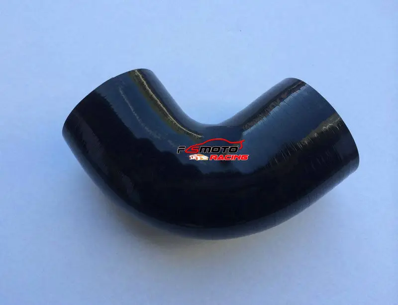 

90° Degree 2.5" Inch 64mm Elbow Silicone Connector Joiner Turbo Hose Moto Accessories Intercooler