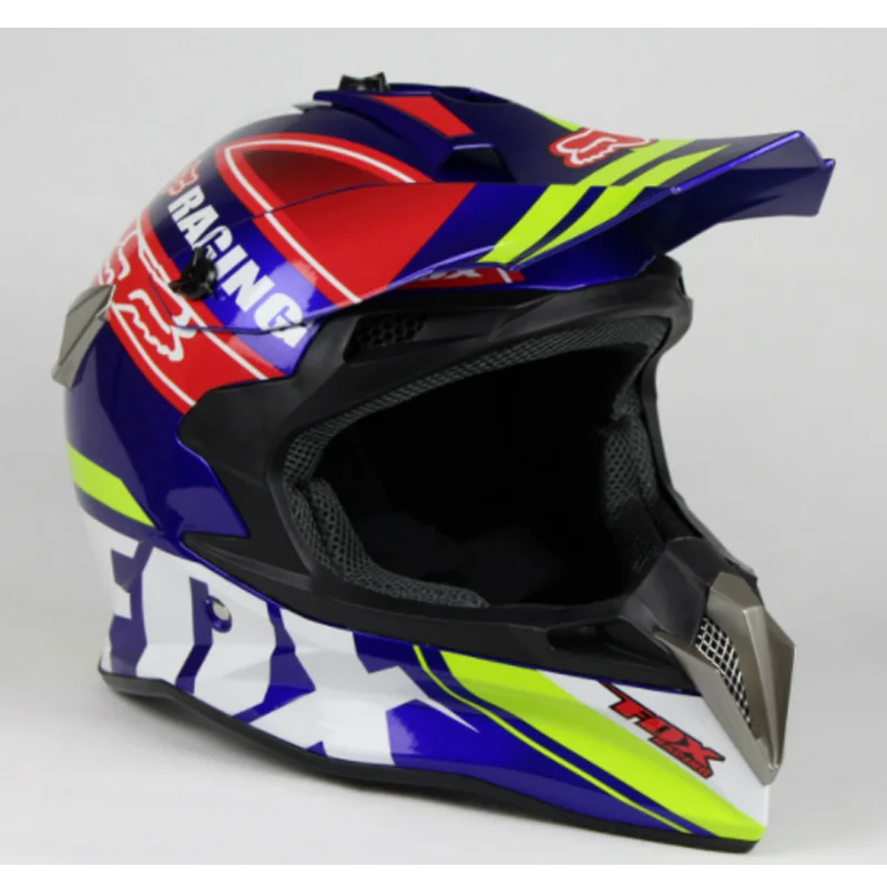 Профессиональный Гоночный moto крест шлем-каска moto крест hors маршрут Capacete moto Casco внедорожный мультфильм для взрослых и детей байкерские хел
