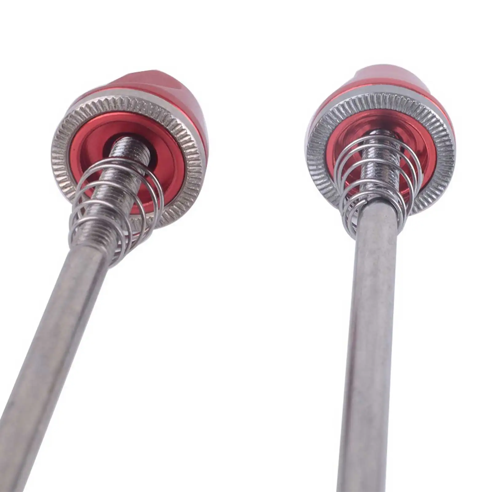 

2PCS Quick Release Levers Durable Rods For Mountain Bike Flower Drum Quick Release Rod Aluminum Handle Steel Core Quick Release