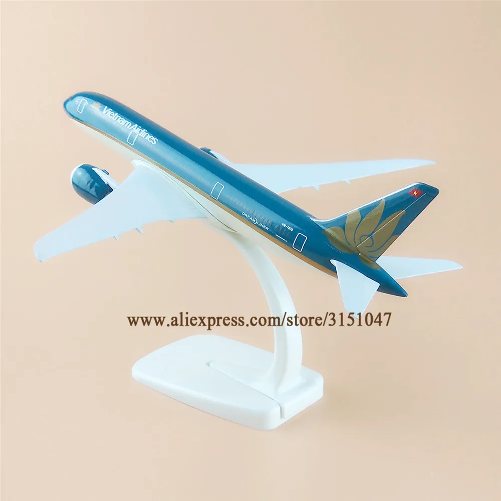20 см Air VIETNAM Airlines Boeing 787 B787 Airways модель самолета из сплава металла литья под
