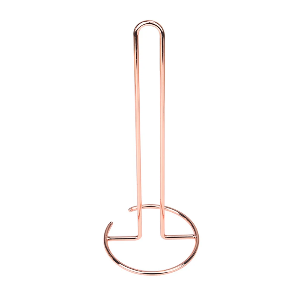 

Kitchen Roll Holder Tissue Shelf Bathroom Organizer Freestanding Stainless Steel Paper Towel Rack Stand Paper Hand Gold