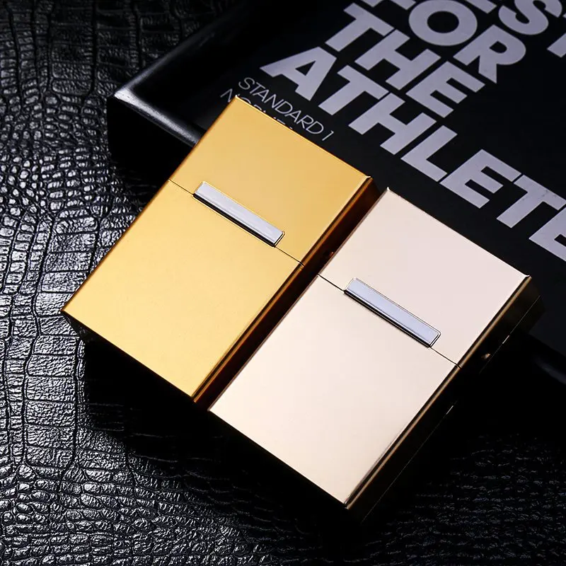 Светильник чехол для сигар и сигарет Карманный контейнер хранения аксессуары