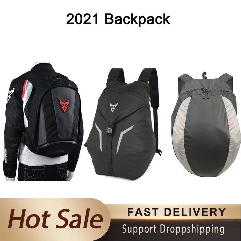 Мотоциклетный рюкзак шлем Водонепроницаемый Велоспорт sac a dos Мото сумка для