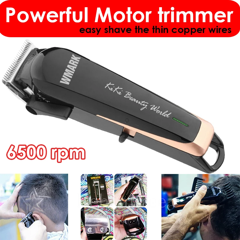 Беспроводная Машинка для стрижки волос с мотором триммера мощная режущая