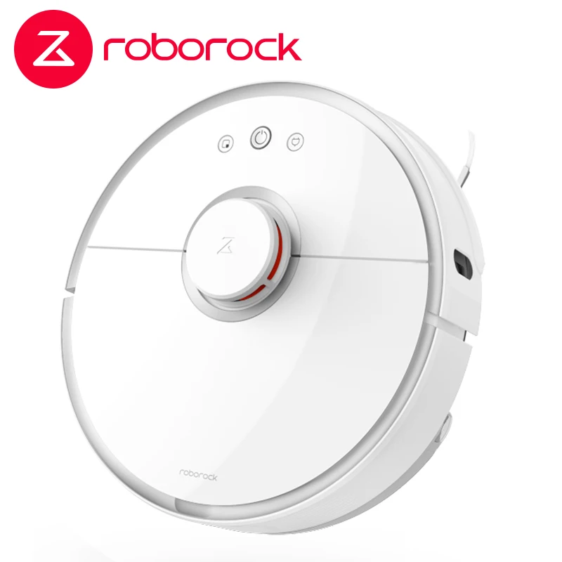 roborock S50 Новое поступление черный версия Xiaomi Roborock S55 робот пылесос 2 для дома приложение Управление и мокрой радикальные зачистке Smart планируется - Цвет: roborock S50