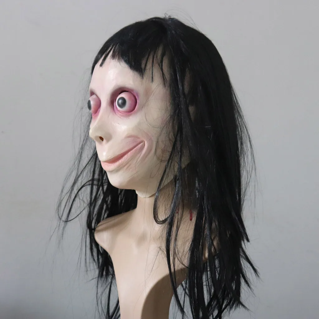 Маска для взрослых страшная силиконовая маска косплея на Хэллоуин лица деталь