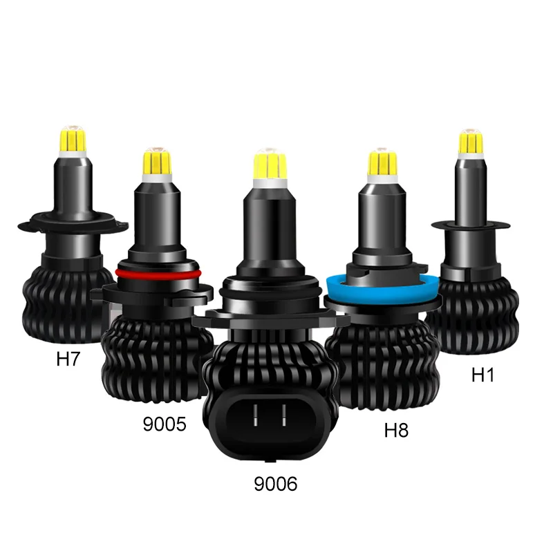 

h7 LED H4 lamp for car Headlight Bulb 9012 360 led H8 H11 fog light 9005 HB3 9006 HB4 6500K 6000K 18000LM mini luces led auto V9