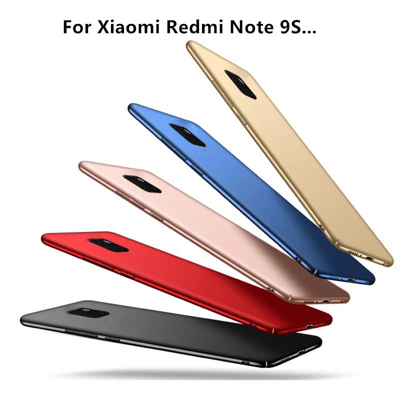 

For Cover Xiaomi Redmi Note 9S Case Ultra Thin PC Armor Hard Back Phone Case For Xiaomi Redmi Note 9 Pro Max Cover Redmi 9A 9 8A