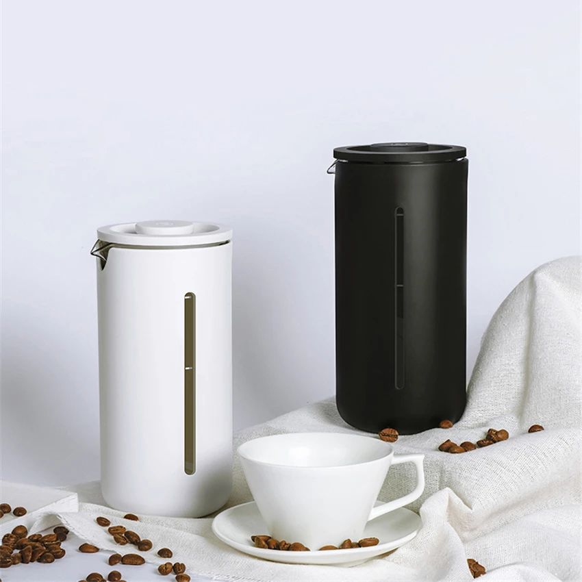 Кофейник с французским прессом чайник для кофе/чая 450 мл стеклянный термос из