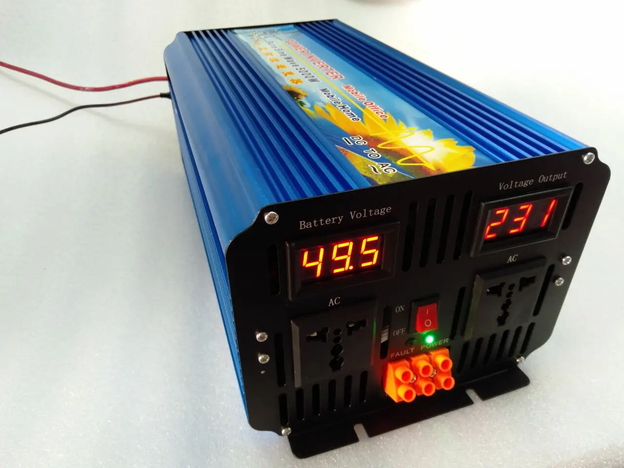 

Off Grid 5KW 5000W Pure Sine Wave Inverter DC 48V to AC 240V 50HZ Peak Power 10000W