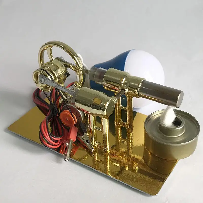 

Двигатель Стирлинга модель паровой по физике науки и Технология учебное пособие небольшой Мощность игрушка для экспериментов турник двига...