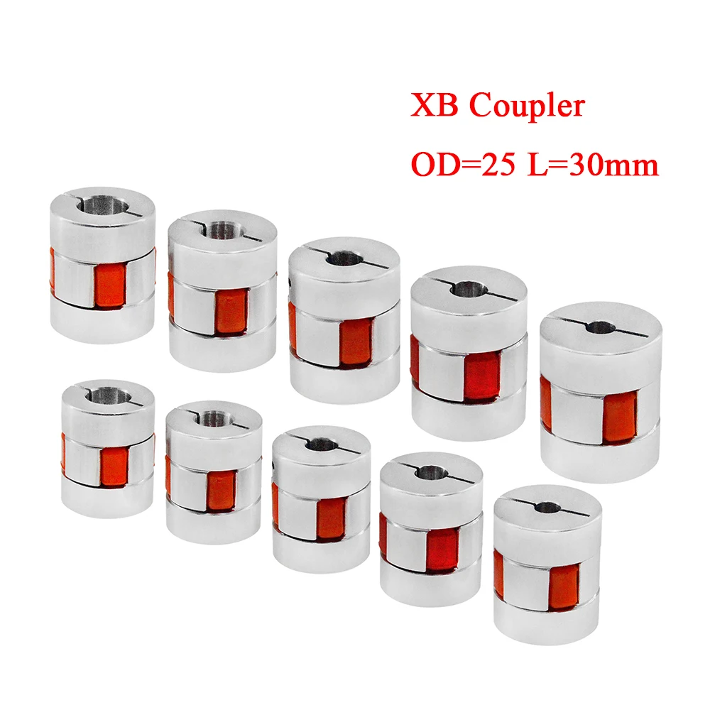 D25L30 муфта D25 L30 трехкулачковый алюминиевый сливовый гибкий вал Двигатель