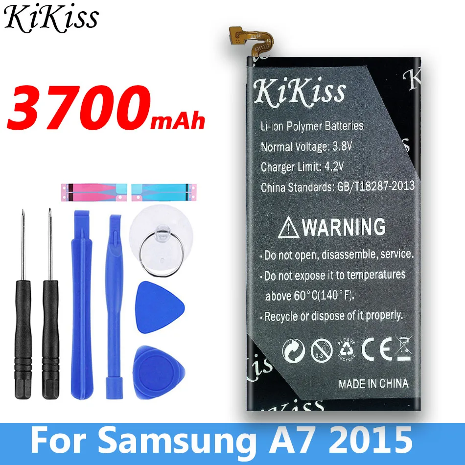 3700 мАч для Samsung батарея EB BA700ABE Galaxy A7 2015 SM A700F A700FD A700S A700L A700 BatterIies|Аккумуляторы