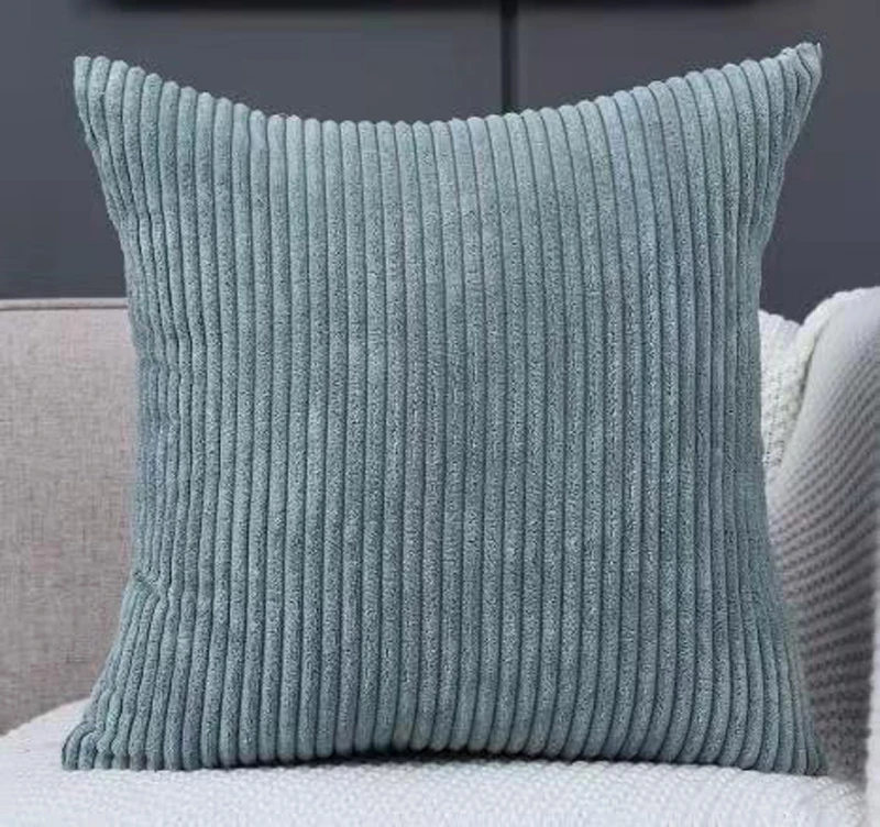 

Супермягкая полосатая Вельветовая однотонная наволочка 30 Х5 0/40/45 см, однотонная окрашенная подушка, украшение для гостиной