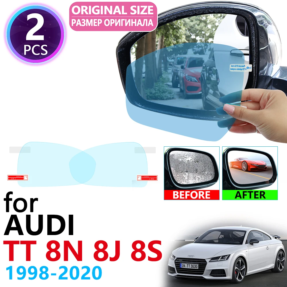 Противотуманное зеркало заднего вида для Audi TT 8n 8j 8s TTs Sline MK1 MK2 MK3 1998 ~ 2020 полное