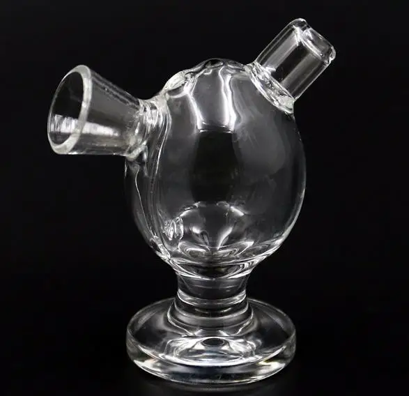 Мини череп стекло тупой пузырек курительный пузырь маленький водопровод кальян