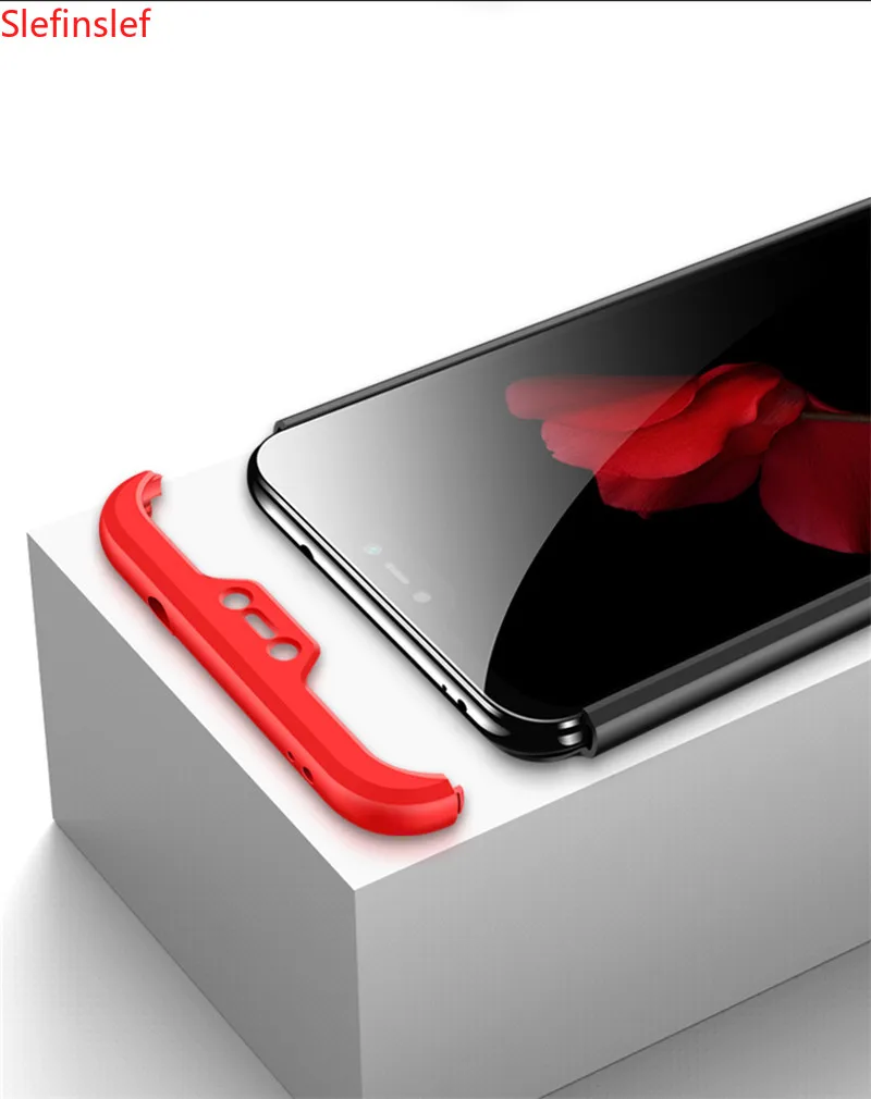 3-в-1 защитный чехол для Xiaomi Mi A2 lite A1 телефона жесткий пластик Полностью
