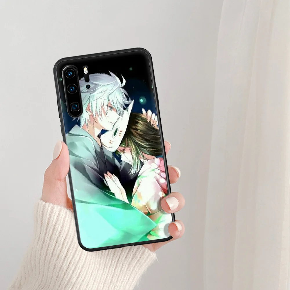 

Hotarubi No Mori Phone Case For Huawei P Mate Smart 10 20 30 40 Lite Z 2019 Pro black Shell Luxury Waterproof Fashion Back