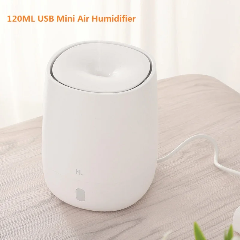 Увлажнитель воздуха ультразвуковой со светодиодсветильник кой 120 мл|Увлажнители