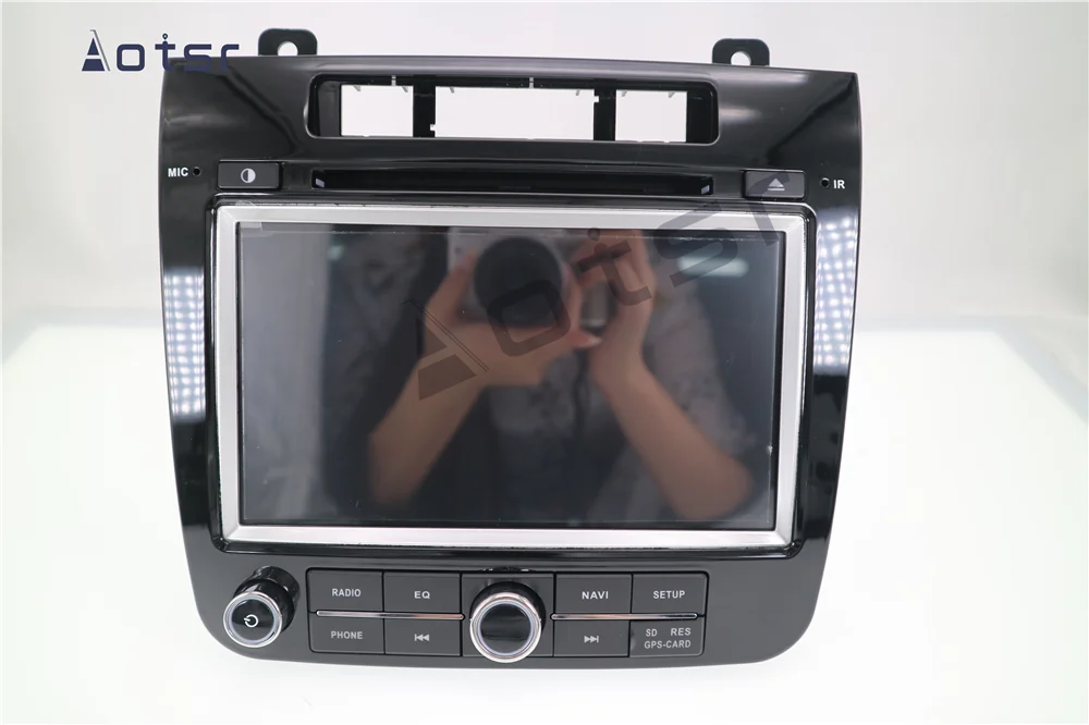 DSP Android 9,0 автомобильный DVD мультимедийный плеер gps навигация для VW Touareg 2010- Авто Радио Стерео головное устройство магнитофон 64G