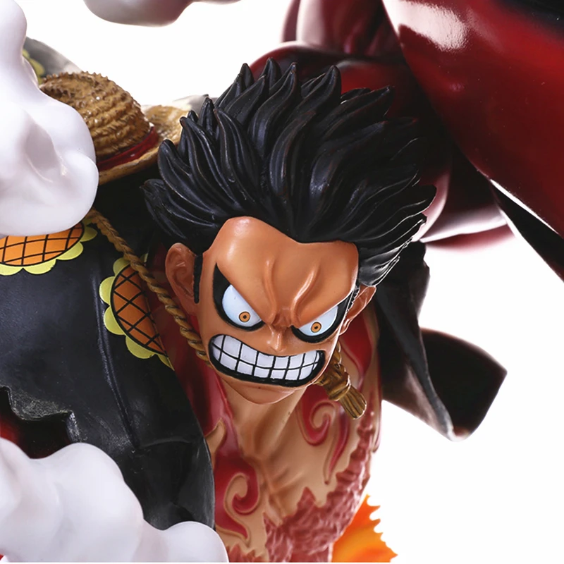 Статуя One Piece Gear четвёртая Луффи фигурка большие фигурки змея человек