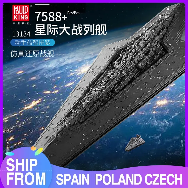 

MOULD KING Star Plan Wars MOC-15881 Executor Class Star Dreadnought Building Blocks Super Star Destroyer Construction Model Toy