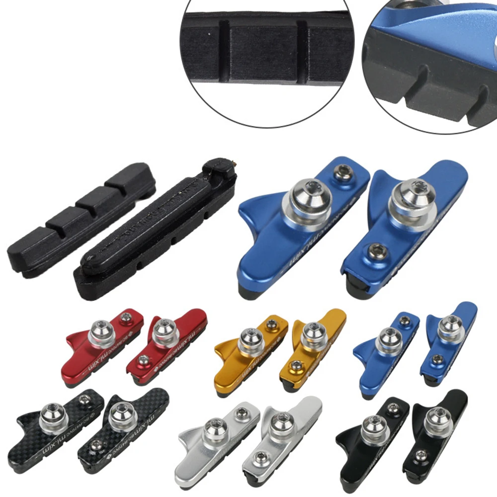 

Bike Brake Pads Parts Rubber brake Wear-resistant Road bike C-Brake Bicycle
