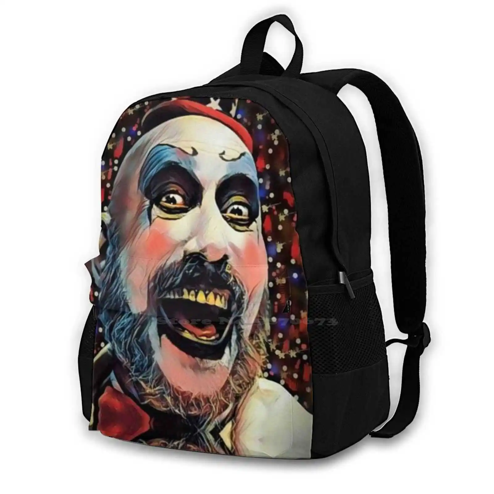 

Captain Spaulding Women Men Teens Laptop Travel School Bags Rob Zombie Captain Sherri Otis Baby Horror Cult Movie Metal Slasher