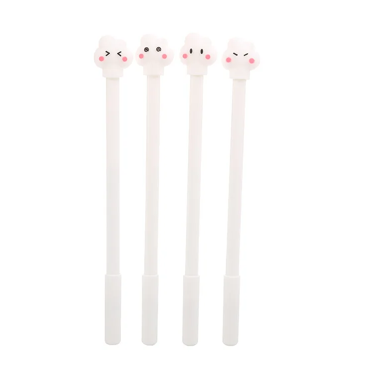 1 шт. шариковая ручка с белыми облаками 0 5 мм|Шариковые ручки| |