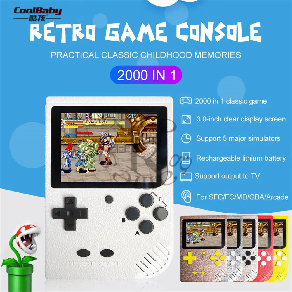 Горячий подарок ретро игра мини портативная игровая консоль 5 симулятор