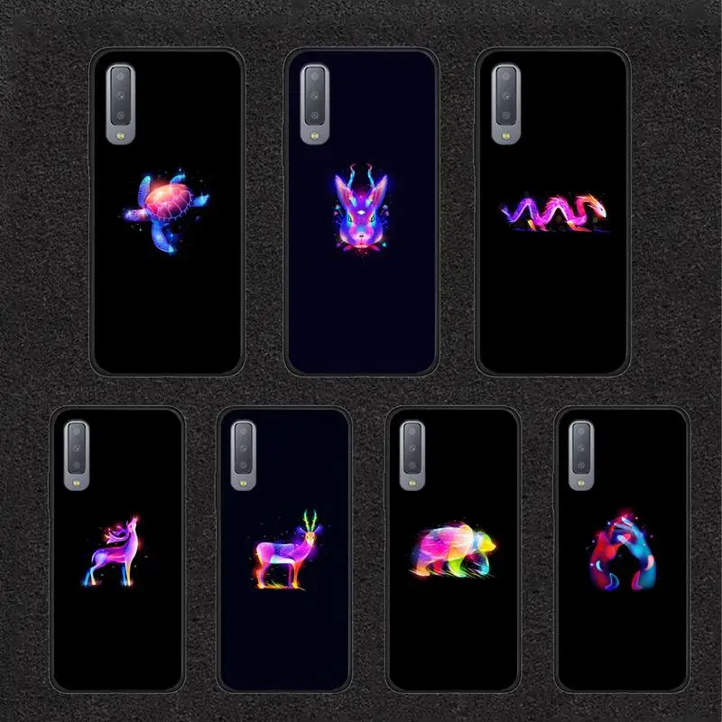 

Colorful Animals Phone Case For Samsung A51 Galaxy A10 A20 A30S A40 A50 A51 A70 A71 Note 8 9 10 Coque Set