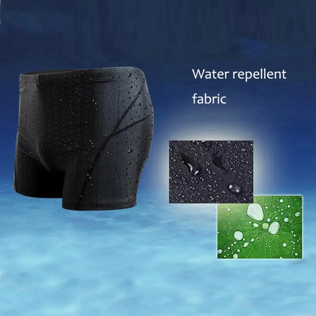 Мужская одежда для плавания боксеры шорты купальный костюм плавки черный синий