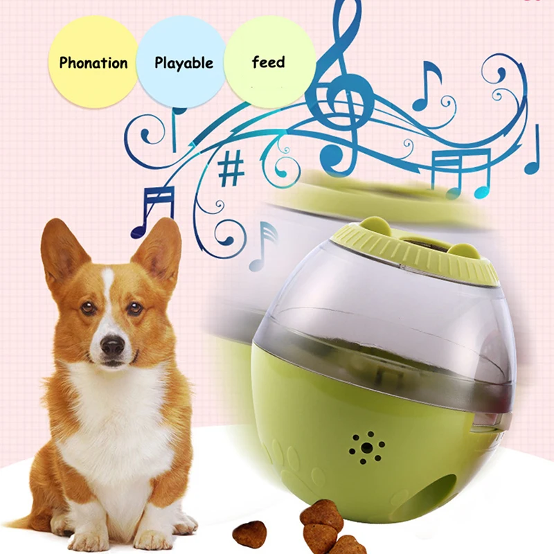 Разноцветные умные игрушки для домашних животных пищевые мячи дозатор еды собак