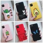 Чехол для Huawei Y5P Y6P Y7P Y8P 2020, мягкий матовый силиконовый чехол с милым котом и КАКТУСОМ, чехол для Honor 9S 9A 9C 9 Lite, чехол для телефона