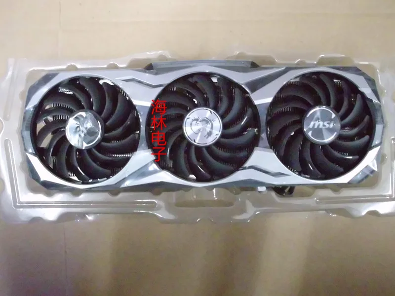 Для MSI RTX2080 DUKE графический вентилятор для охлаждения видеокарты вентилятор с радиатором