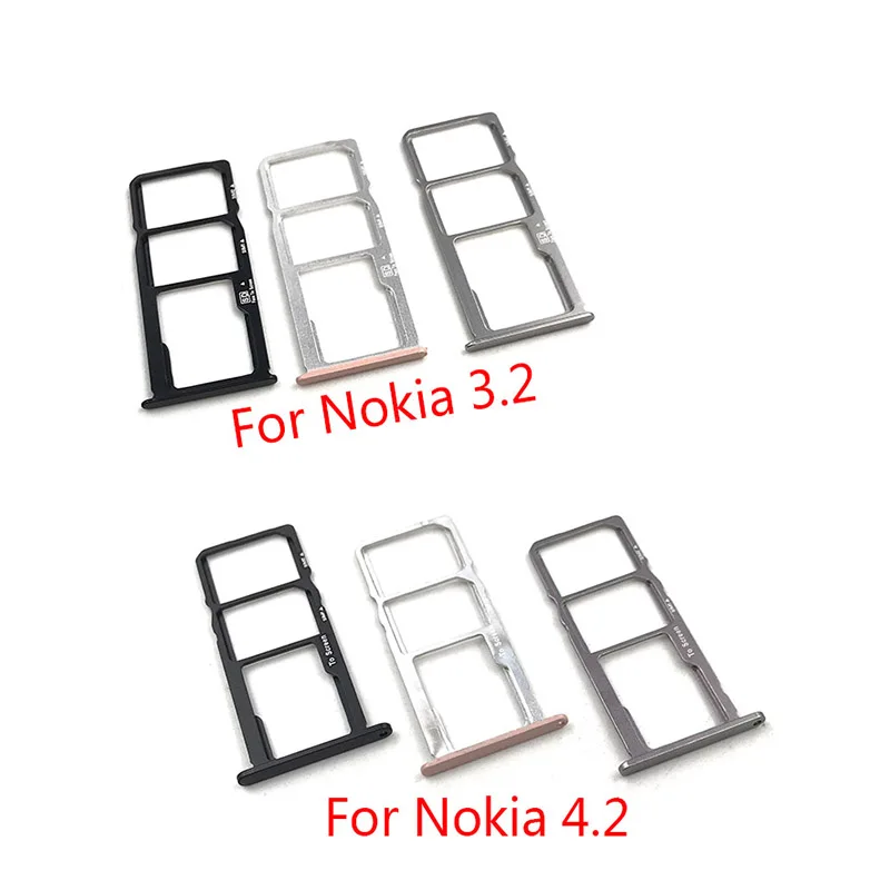 Новинка для Nokia 3 2 4 Micro Nano держатель SIM карты разъем адаптера | Мобильные телефоны и