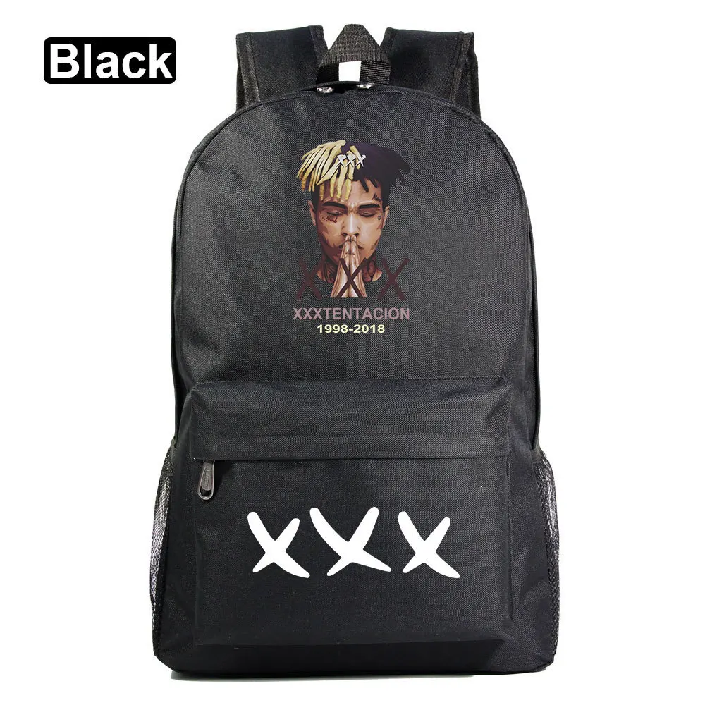 Хит продаж рюкзак Xxxtentacion для девочек и мальчиков школьные ранцы подростков сумка