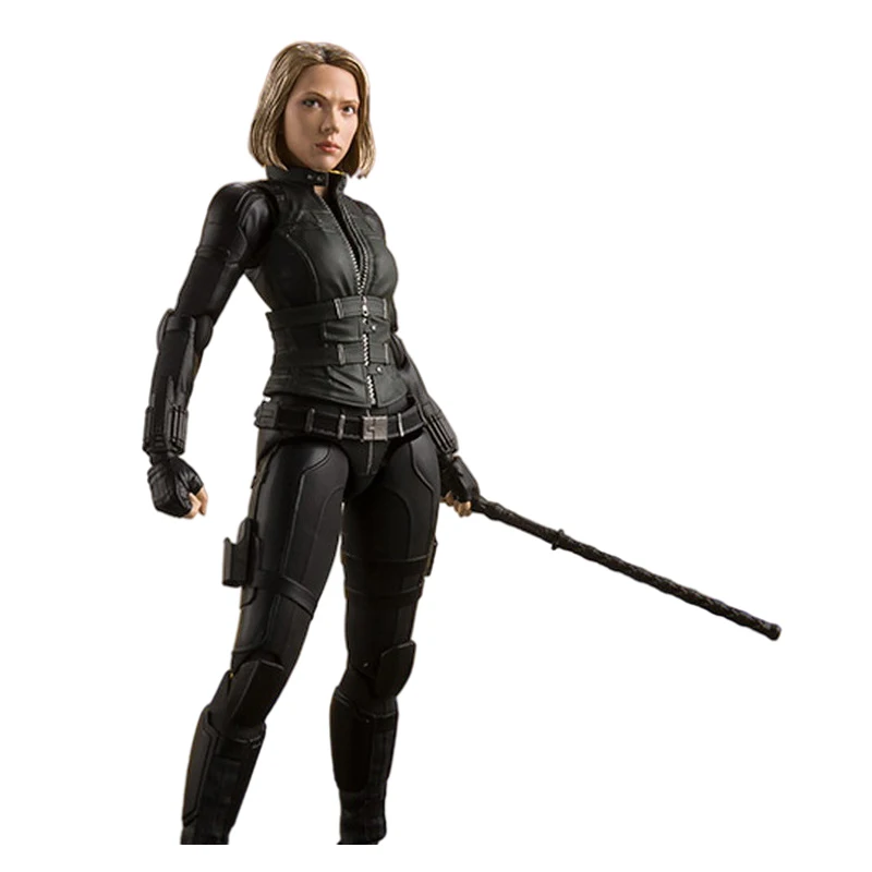 SHF Marvel легенды Мстители: война бесконечности Наташа Романоф экшн-фигурка Черная