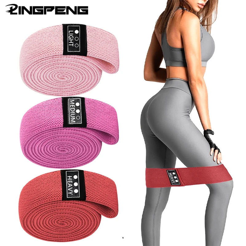 

Pull Up Assistance Bands Fabric Long Resistance Bands Set Exercise Resistance loops for Body Stretching Powerlifting Set of 3