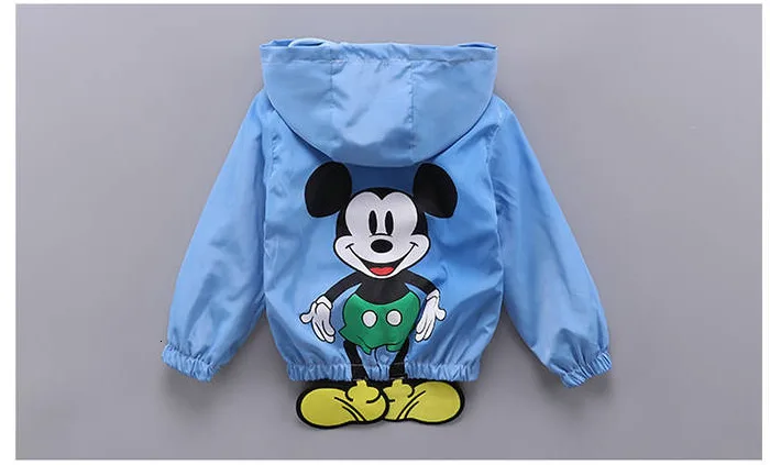 Весенне-осенние куртки для мальчиков новые модные детские пальто с капюшоном и