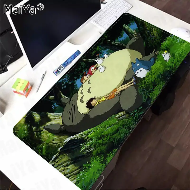 

Maiya New Designs My Neighbor Totoro Gamer Speed Mice Retail Small Rubber Mousepad Rubber PC Computer Gaming mousepad